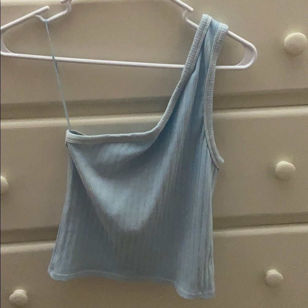 one shoulder top
